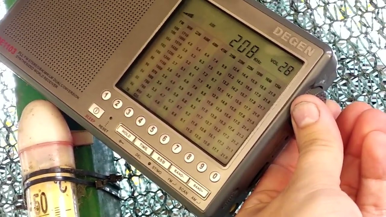 Антена зовнішня для приймача ... DEGEN1103 смотреть онлайн