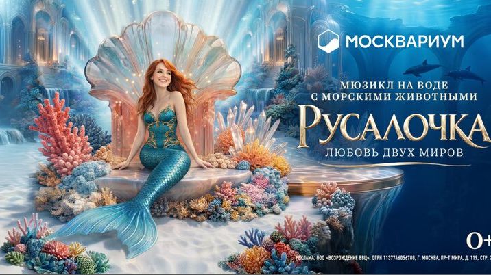Русалочка - мюзикл на воде (Москвариум)