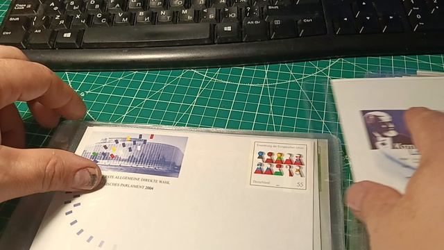 Много конвертов Германии. Филателия марки хобби Stamp Philately Hobby
