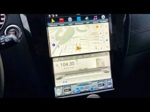 Nissan X-Trail T32 и Nissan Qashqai J11 магнитола Android в стиле Tesla