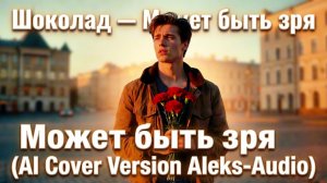 Шоколад — Может быть зря (AI Cover Version   Aleks-Audio)