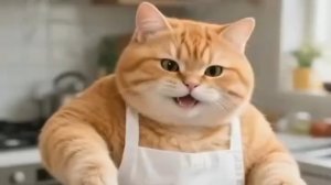 Рыжий котик из нейросети