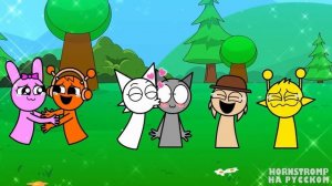 SPRUNKI И БЕСКОНЕЧНЫЕ КЛОНЫ ПИНКИ! Incredibox анимации_9