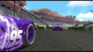 Новая покраска Молнии Маккуина. Начальная катсцена в Cars Race O Rama