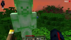 ЗЕЛЕНЫЙ СТИВ ТЕПЕРЬ НАЙДЕН В МАЙНКРАФТ! Minecraft!