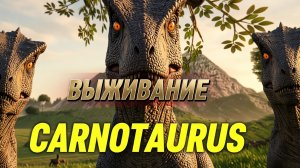 выживание за карнотавра/the cursed dinosaur isle