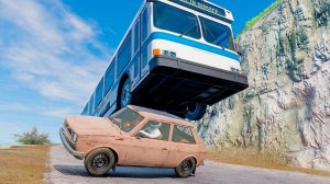 Спуски с обрыва  - BeamNG DRIVE