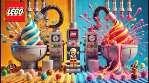 🏭 Эта линия мороженого LEGO более высокотехнологична, чем можно было ожидать!