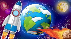 Мультик про космос - Планета Земля - Познавательный мультфильм для детей