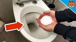 Насыпьте соль в унитаз и удивитесь тому, что произойдет💥 (удивительно)🤯