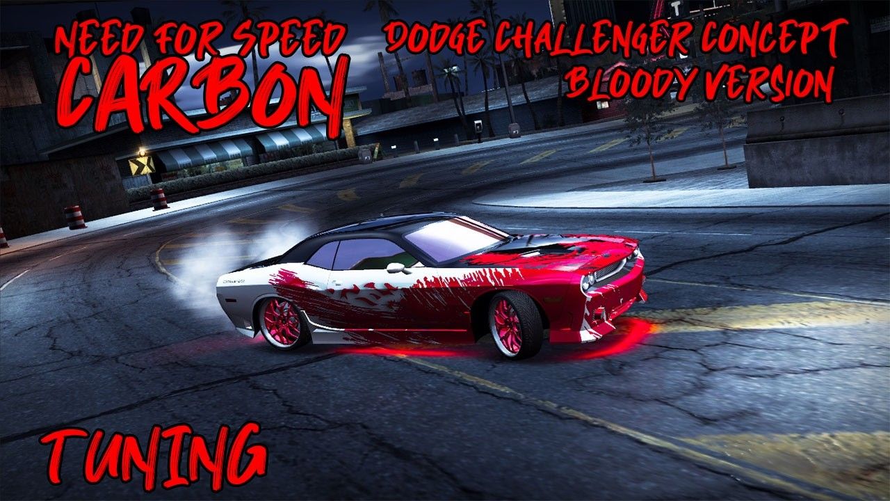Need for Speed Carbon Tuning Dodge Challenger Concept Bloody Version