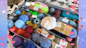 Разбираю остатки носочной пряжи 🧶 Беру вас с собой 🥰