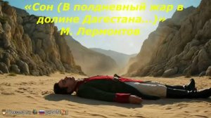 «Сон (В полдневный жар в долине Дагестана…)» М. Лермонтов  1841 год
