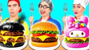 Кулинарный Челлендж: Я против Бабушки | Крутые Трюки с Едой