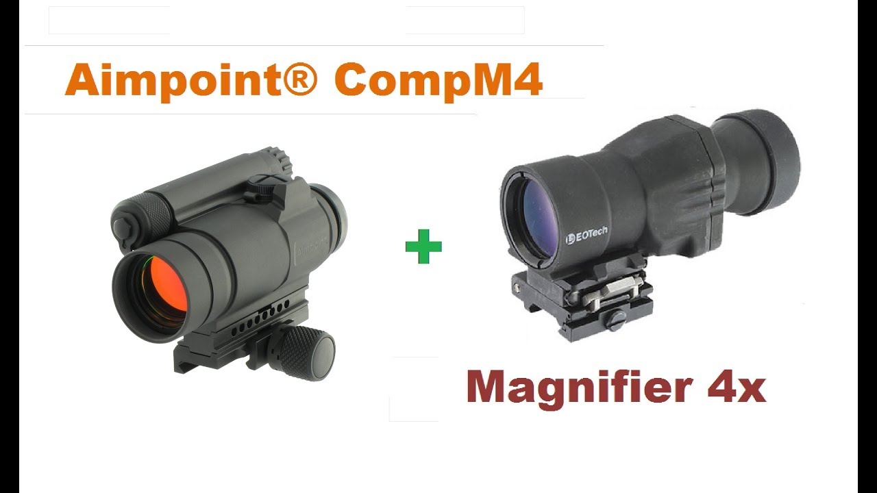 Коллиматор Aimpoint® CompM4 + Magnifier 4х смотреть онлайн
