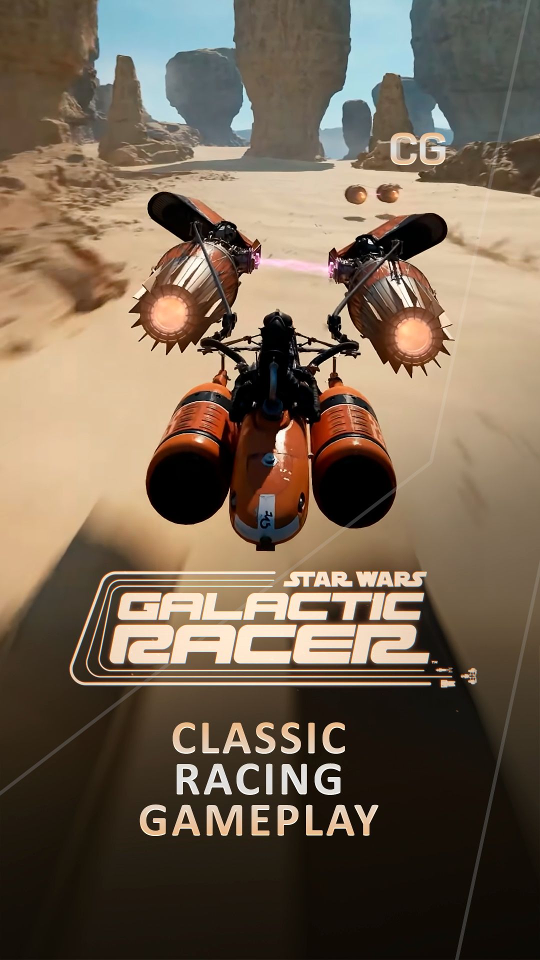 Star Wars - Galactic Racer - Звёздные войны - Классическая гонка #шортс #геймплей