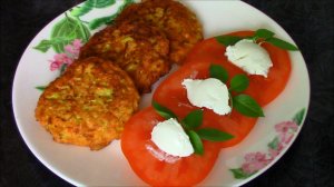 Котлеты из кабачков с манкой, очень вкусно!