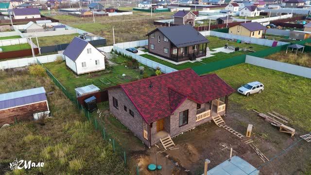 Каркасный дом ″Капелла″ 10х10 114 м² - облет