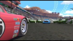 Новая покраска Молнии Маккуина. Начальная катсцена в Cars Race O Rama