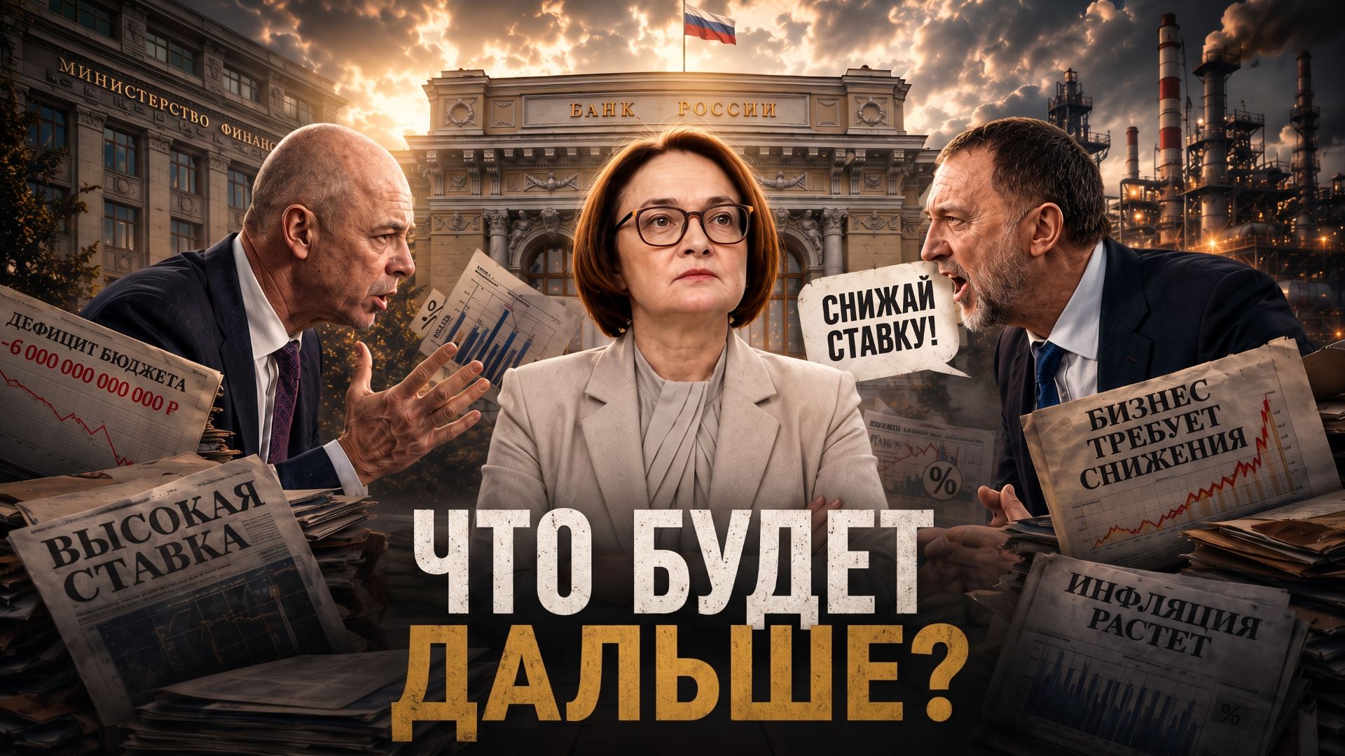 ЭКОНОМИКЕ П*ЗДЕЦ! ЦБ, Минфин и ставка, которая убивает бизнес смотреть онлайн