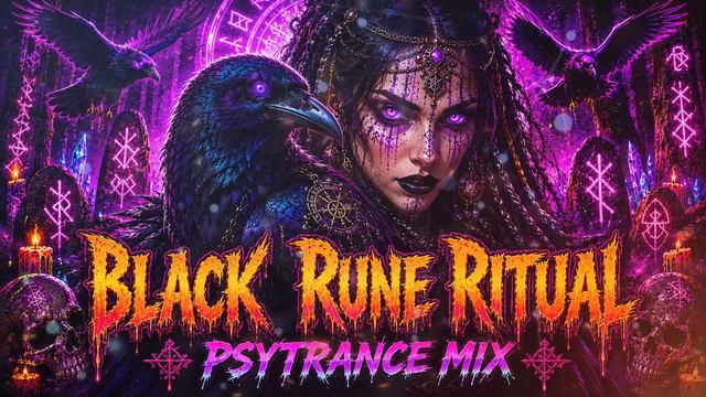 PSYTRANCE MIX - BLACK RUNE RITUAL  Psychedelic Goa  Full-On Trance 2026