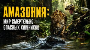 Амазония: мир смертельно опасных хищников