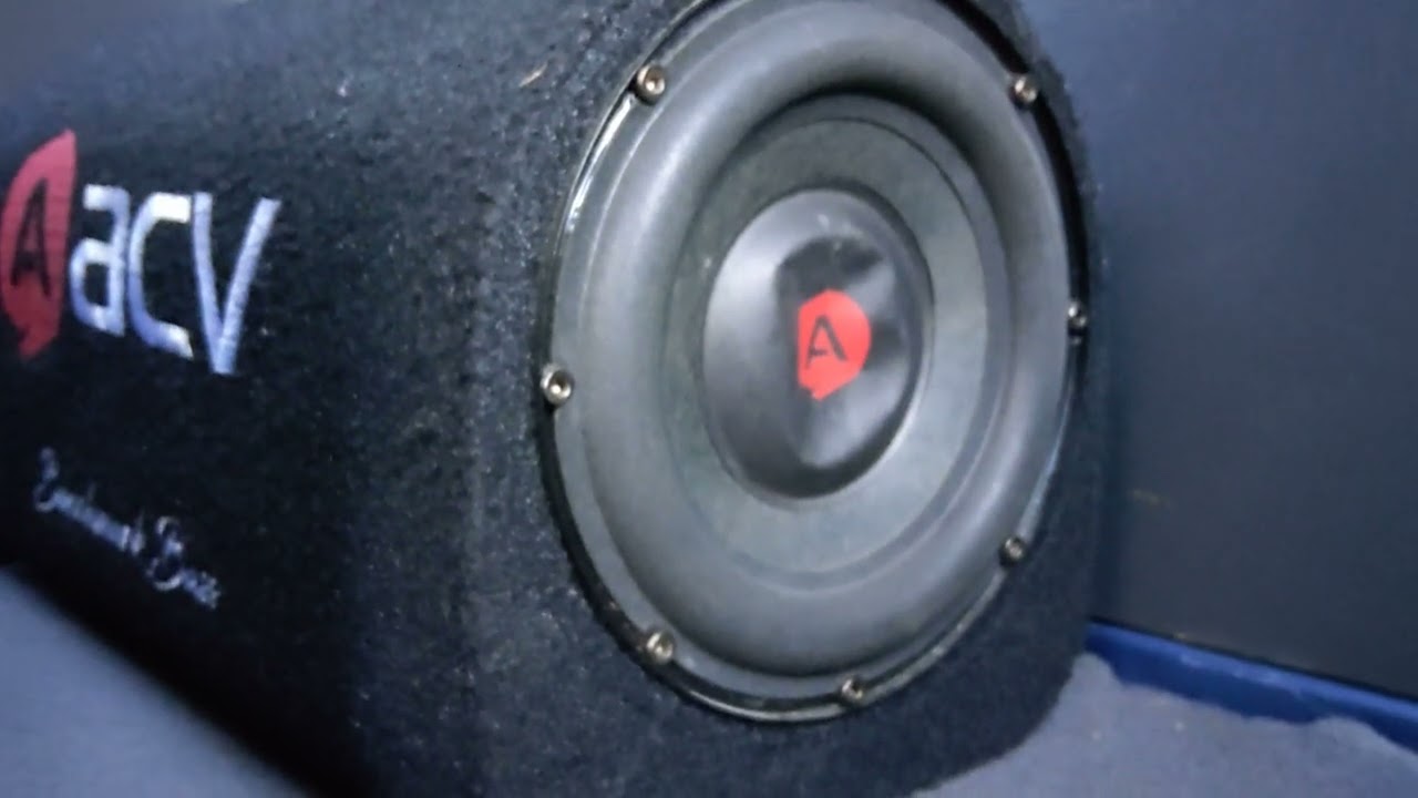 Жёсткий ход acv | Bass Test SubWoofer ACV смотреть онлайн