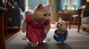 Маленькие лапки, большая забота 🩺🐾 #Когда маленький кот-доктор становится семейным героем 💖🐱