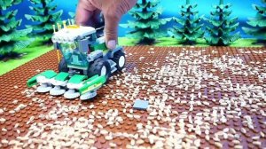 История Игрушек на ферме Спасатели, Трактор и Комбайн! 🚜Видео детям