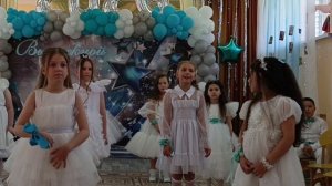 Выпускной Настасьи в детском саду