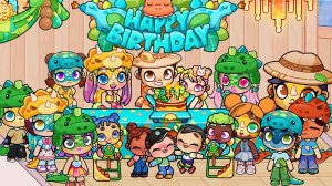 ДЕНЬ РОЖДЕНИЕ В ЛАГЕРЕ 🎈🥳🎂 в AVATAR WORLD ИСТОРИЯ 💕 РУТИНА СЕМЬИ 👨👩👧👦 ОБНОВЛЕНИЕ СЕРИАЛ