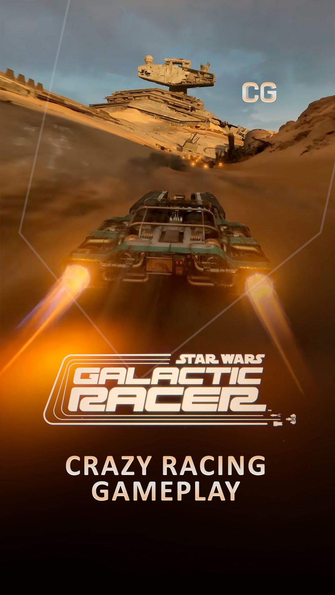 Star Wars - Galactic Racer - Звёздные войны - Сумасшедший геймплей #шортс