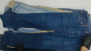 43692 Levi's джинсы мужские, 9пак, Levis denim trousers 19, секонд (extra) оптом