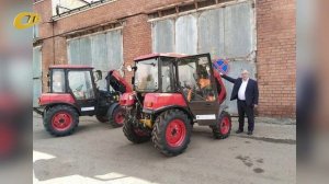 АВТОПАРК ГКС ЖЕЛЕЗНОГОРСКА ПОПОЛНИЛСЯ ДВУМЯ НОВЫМИ УНИВЕРСАЛЬНЫМИ ТРАКТОРАМИ «БЕЛАРУС»