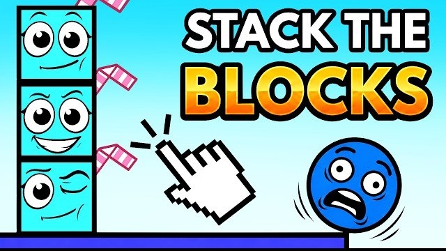Спасаем МИСТЕРА БЛЮ в Roblox Stack and Drop! смотреть онлайн