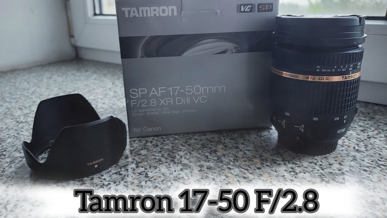 Обзор лучшего объектива Tamron SP AF 17-50mm F/2.8 XR DiII VC для камеры Canon !!! смотреть онлайн