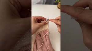 Закрытие петель воротничка