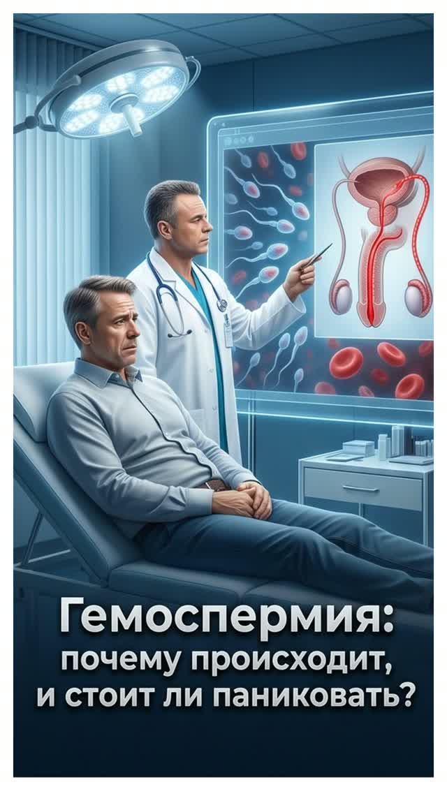 Гемоспермия: почему происходит, и стоит ли паниковать?
