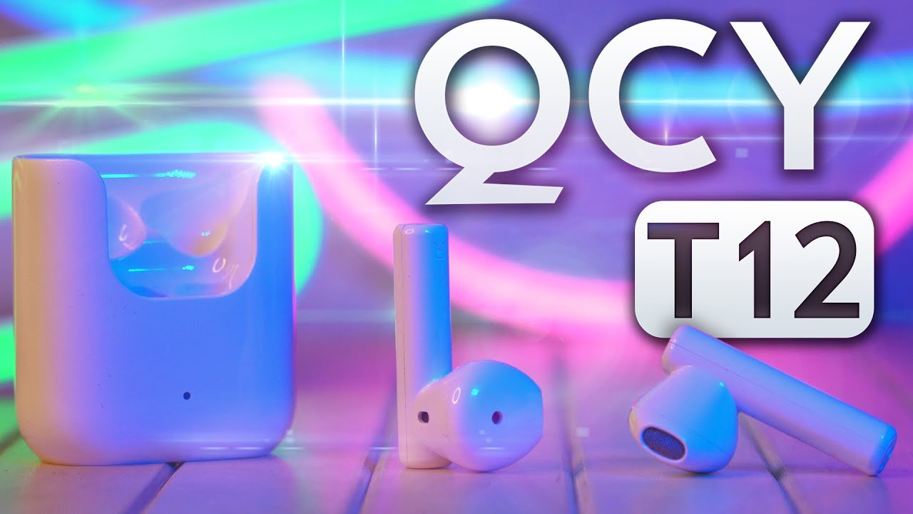 Необычные TWS вкладыши QCY T12 – Автономность 6 Часов и Хороший БАСОВЫЙ звук за 20$ смотреть онлайн