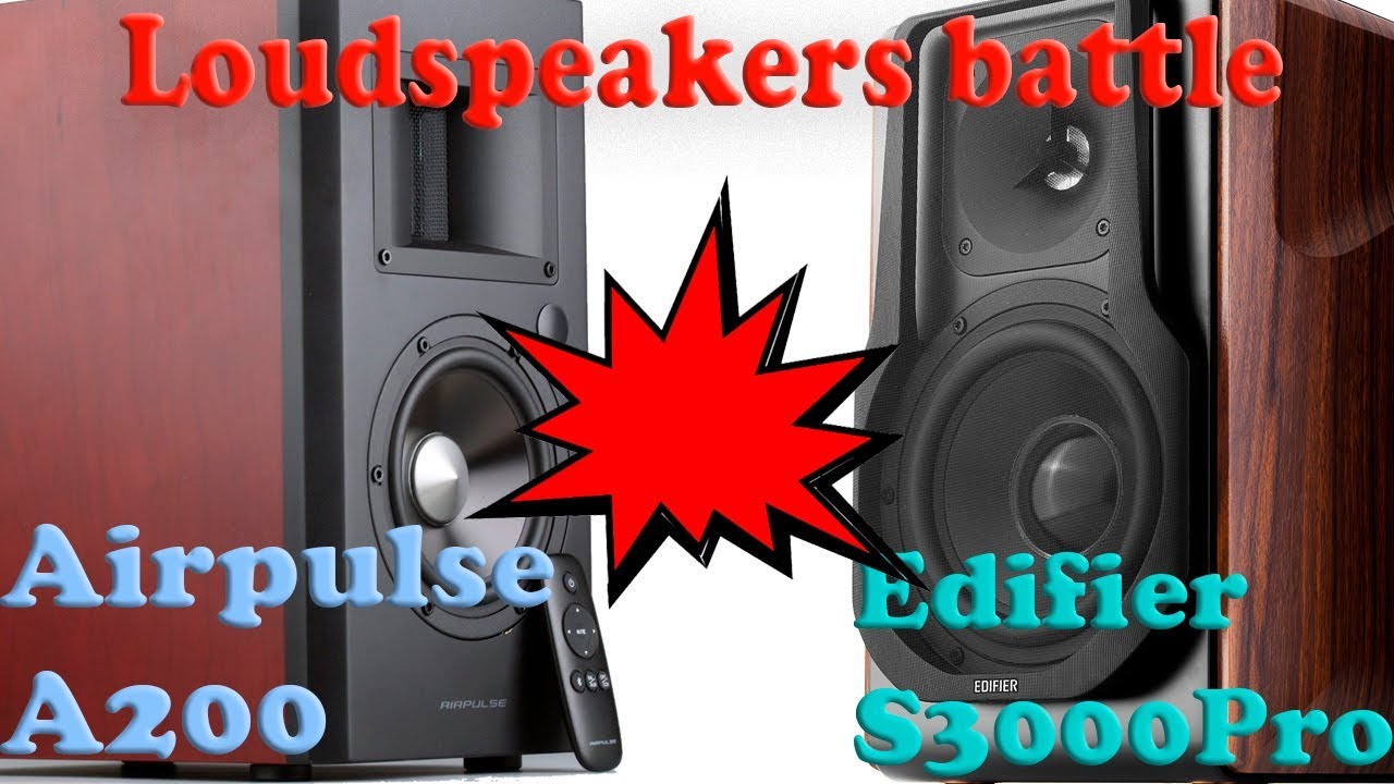 Edifier S3000Pro vs Airpulse A200. Эпическая битва колонок смотреть онлайн