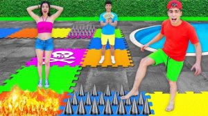 ГИГАНТСКАЯ НАСТОЛЬНАЯ ИГРА В РЕАЛЬНОЙ ЖИЗНИ !!