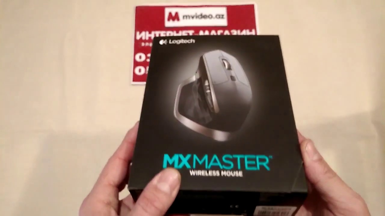 МЫШКА LOGITECH MX-MASTER (910-004362) в Баку / Bakida смотреть онлайн
