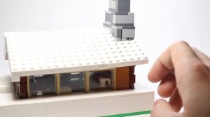Зимняя хижина LEGO MOC⎪Занесено снегом!
