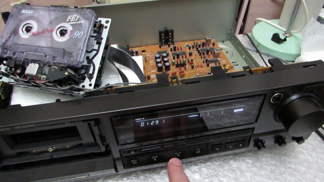 Technics RS BX707 Разбор 2 смотреть онлайн