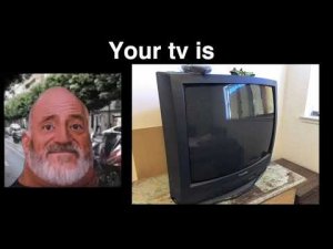 Mr. Incredible becoming old (Your tv is)