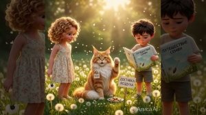 рыжий кот Персик мэйн-Кун