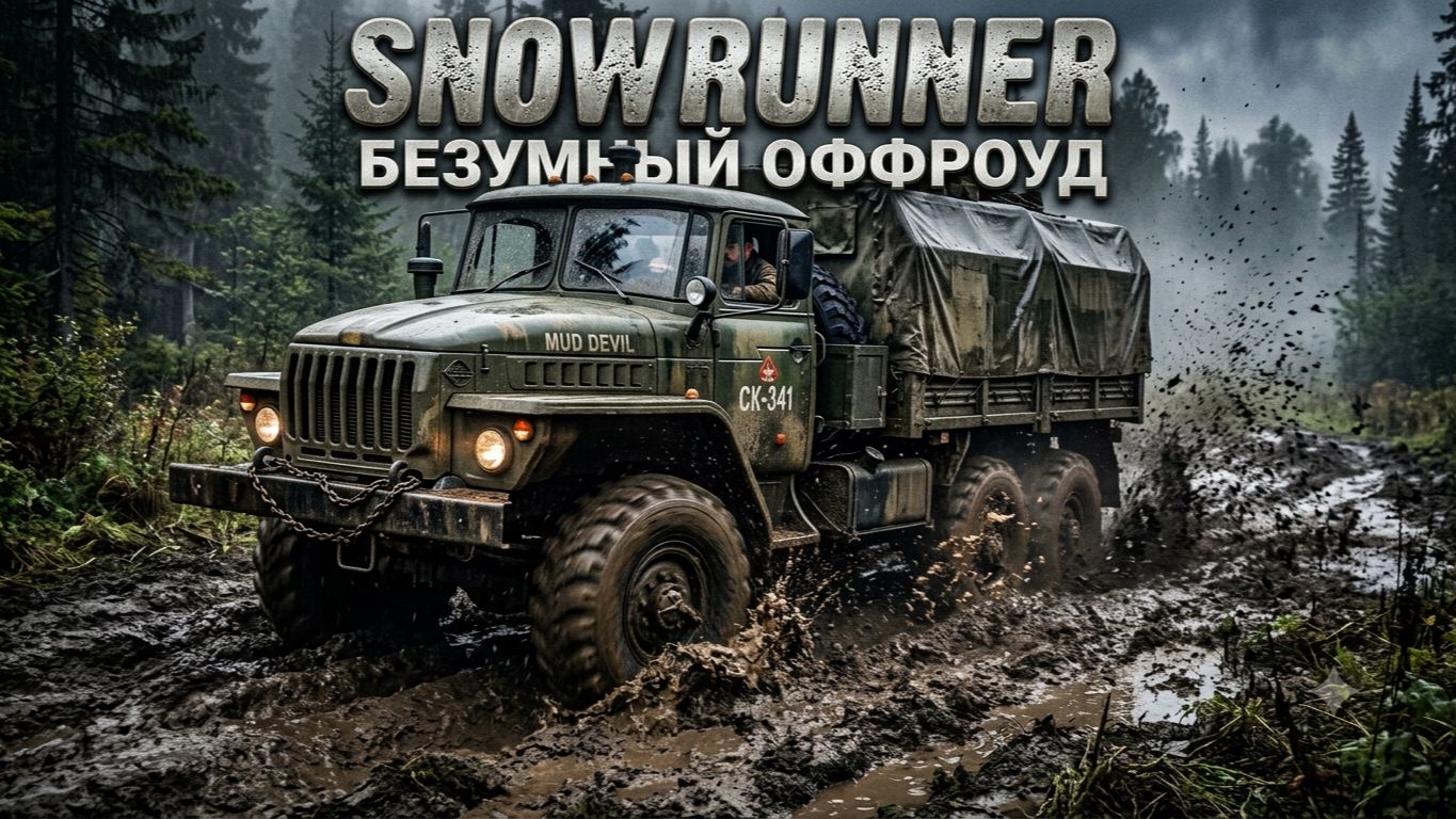 SNOWRUNNER: С чего начинается настоящий оффроуд? (Часть 1)