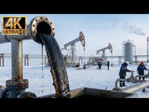 Как добывают нефть. Полный цикл производства.