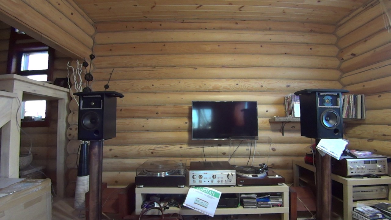 Luxman L-510 и Sony SS A3 La Voce смотреть онлайн