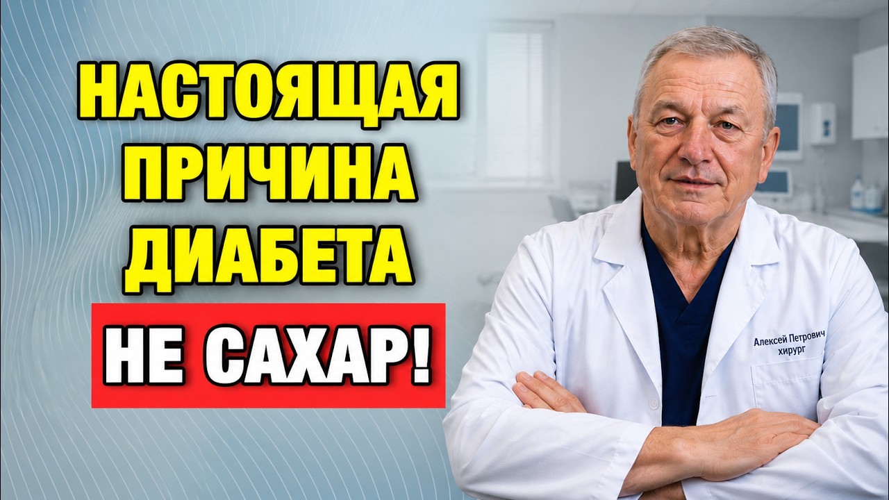 Почему отказ от сахара НЕ защищает от диабета после 50 — врачи объясняют настоящую причину смотреть онлайн